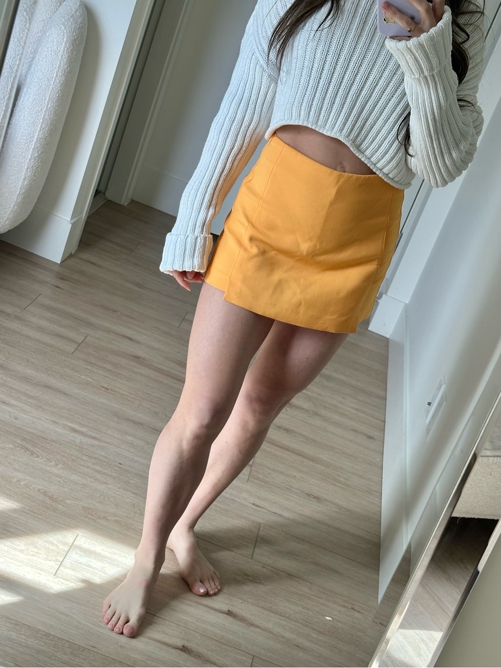 NWOT | Zara Mini Skort | XS